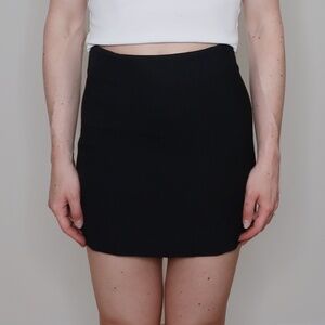HIGH WAISTED MINI SKIRT